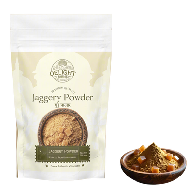Unrefined Jaggery Powder Delight Farms