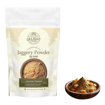 Unrefined Jaggery Powder Delight Farms